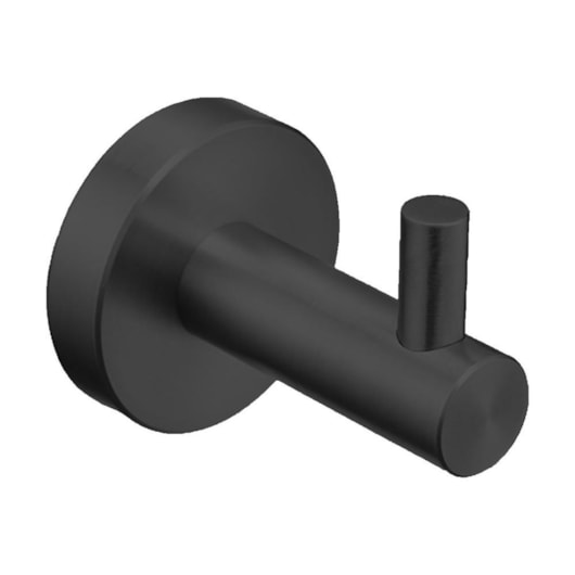 Cabideiro Simples Black Matte Drop - Imagem principal - 8763a2a2-3c8e-487f-a87c-230425ec0207