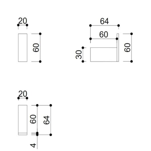 Cabideiro Simples Kr560 Black Matte Kromma - Imagem principal - 0944dfba-2b9a-4bc8-a526-89c67617b35e