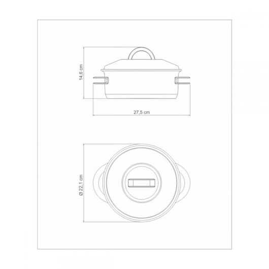 Caçarola Em Inox Solar 2,9l 62503/200 Tramontina - Imagem principal - 2f0f54d7-9f81-426d-953f-71dfc0428b16