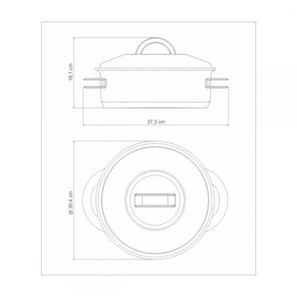 Caçarola Em Inox Solar 7,1l 62503/280 Tramontina