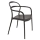 Cadeira Sissi em Polipropileno com Braços Marrom Tramontina - d6bd7ce1-7dc4-42f9-b9d9-5ac0dd799893