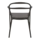 Cadeira Sissi em Polipropileno com Braços Marrom Tramontina - e0f76d3b-b0d3-4445-b82b-e38d28aed8dc
