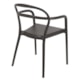 Cadeira Sissi em Polipropileno com Braços Marrom Tramontina - bff6cad8-50f5-4cfa-9823-bdb069941b4e