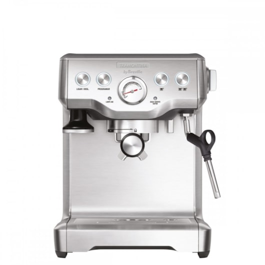 Cafeteira Breville Express 127V Inox Tramontina - Imagem principal - 14655639-e2b8-4fc8-a496-ab5ff40d3309