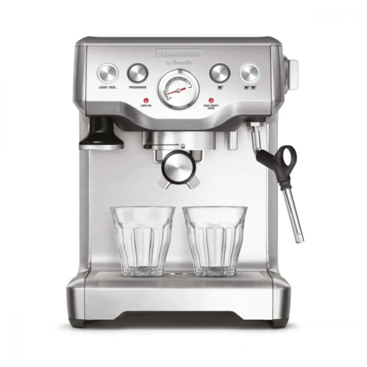 Cafeteira Breville Express 220V Inox Tramontina - Imagem principal - d03c449a-0593-41e9-9b65-dcaa02e8e775