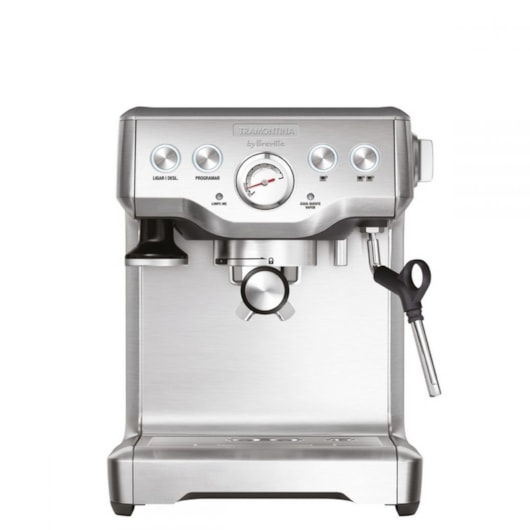 Cafeteira Breville Express 220V Inox Tramontina - Imagem principal - 0b14b1f2-4ae8-407d-bace-a2ba900467c0