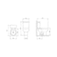 Caixa Acoplada Acion Lateral Art/ace Branco Incepa - b4105667-2b20-491d-9a26-56d2cfa943d7