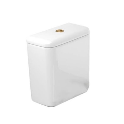Caixa Acoplada Para Vaso Sanitário 3/6l Branco/ Gold Cd11f Deca