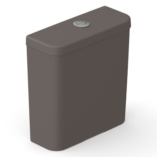 Caixa Acoplada Para Vaso Sanitário 3/6L Gap Café Roca - Imagem principal - 59f74642-370a-488e-8a60-43fbcd7c3a6d