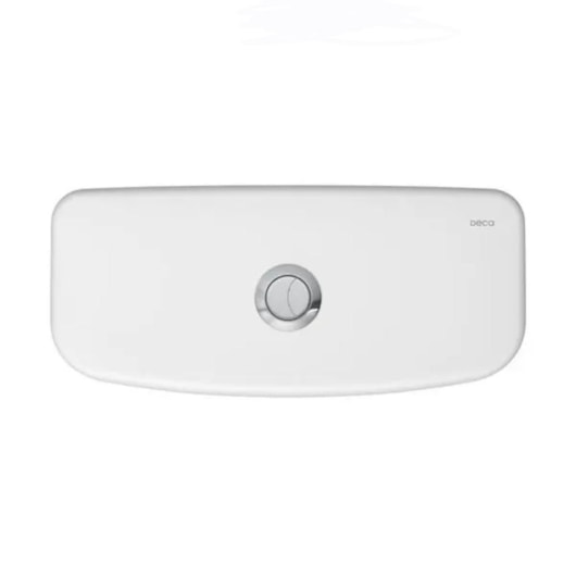 Caixa Acoplada Para Vaso Sanitário com Acionamento Duo Entrada Invertida Izy  Ravena Aspen Flex Branco Deca - Imagem principal - 0ab3ac65-2ade-4ec1-8076-82d781f2bf3e