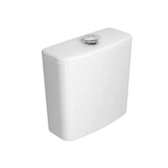 Caixa Acoplada Para Vaso Sanitário Com Acionamento Duo Izy Conforto Branco Deca