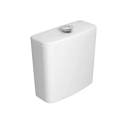 Caixa Acoplada Para Vaso Sanitário Com Acionamento Duo Izy Conforto Branco Deca