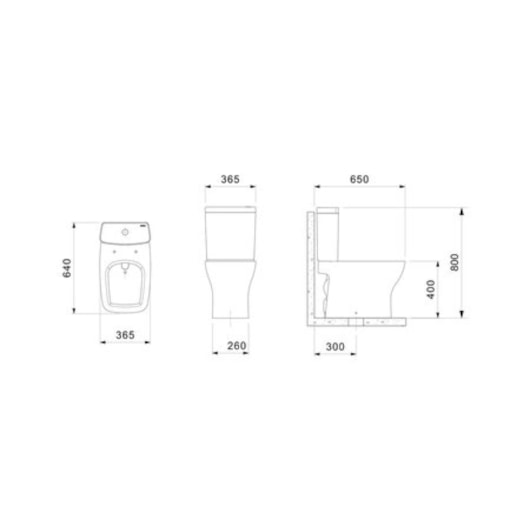 Caixa Acoplada Para Vaso Sanitário Ecoflush 3/6L Boss Matte Black Incepa - Imagem principal - 29c17d55-5775-4c55-8ea2-84ca38be1d3f