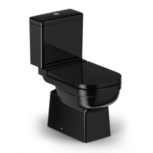 Caixa Acoplada Para Vaso Sanitário Elite 3/6 Litros Preta Celite - Imagem principal - 61a5f5ae-a8d5-4966-ab5c-818c54ac8b45