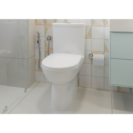 Caixa Acoplada Para Vaso Sanitário Smart 3/6 Litros Branco Celite - Imagem principal - 2a8fa203-0aff-4284-a1b7-6f37bf82d03b