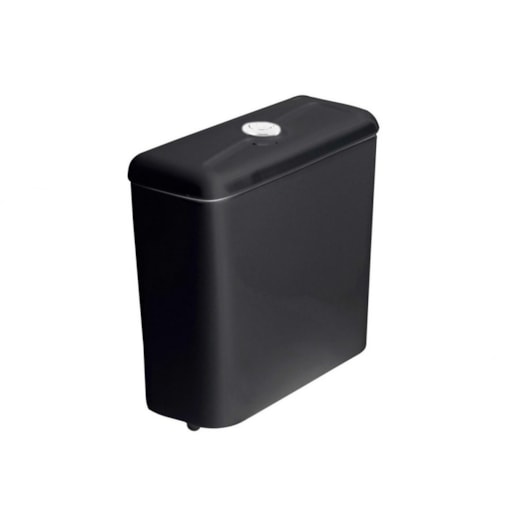 Caixa Acoplada Para Vaso Sanitário Thema 3/6l Preto Incepa - Imagem principal - 89fa72d6-8895-4479-9eed-3cbe810a18a6