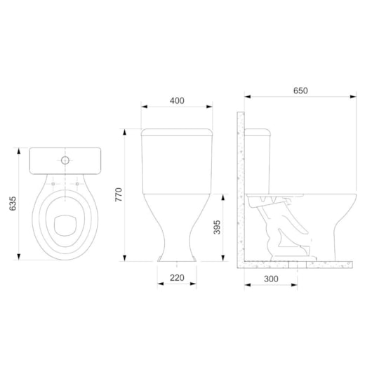 Caixa Acoplada Saveiro Cinza Celite 3/6L - Imagem principal - b7c2839f-12c8-4993-b9d8-2ba31a62b8f9
