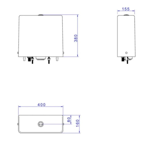 Caixa Acoplada Wish Branco Deca - Imagem principal - 14db9f79-7c4c-446f-87d8-ffc2247b523b
