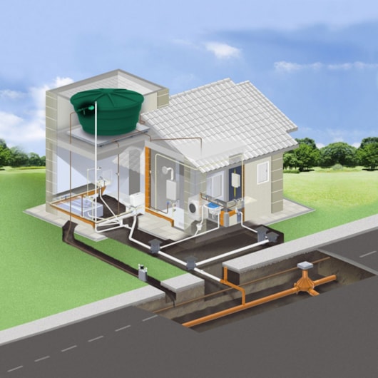 Caixa D'Água Tampa Aberta Green Acqualimp 500L - Imagem principal - bedd9521-ede2-4567-bdfa-2620697f250b