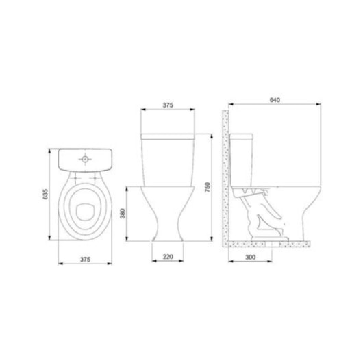 Caixa Para Acoplar 6 Litros Saveiro Cinza  Celite - Imagem principal - 035f012e-ac15-43f1-9dab-5dc13ea146ef