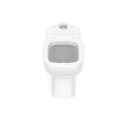 Caixa Para Acoplar Com Botão Elevado 3/6 Debba Comfort Branco Roca