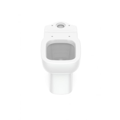 Caixa Para Acoplar Com Botão Elevado 3/6 Debba Comfort Branco Roca