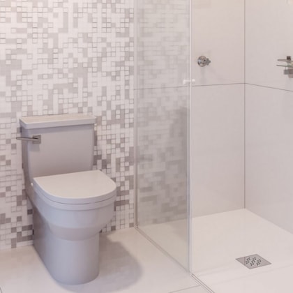 Caixa Sifonada Quadrada De Grelha Polida Linear 15x15cm