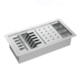 Calha Organizadora Para Cozinha Em Inox Com Sistema De Escoamento  Deca 40cm - cb1279b4-1dce-4dc7-b733-d9e7948a2887