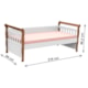 Cama Babá Julia Branco Fosco/amadeirado Carolina Baby - 2ba7c8be-d7ae-428a-9765-d4c5105d979e