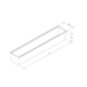 Canal Organizador De Sobrepor Em Aço Inox Scoth Bride Tramontina 75x18cm - 4896fd70-65eb-4de8-b3b7-176438360312