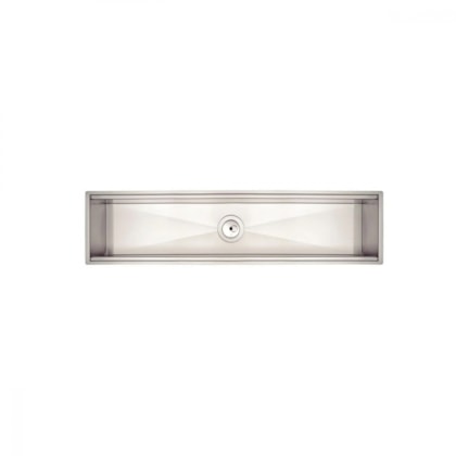 Canal Organizador De Sobrepor Em Aço Inox Scoth Bride Tramontina 75x18cm