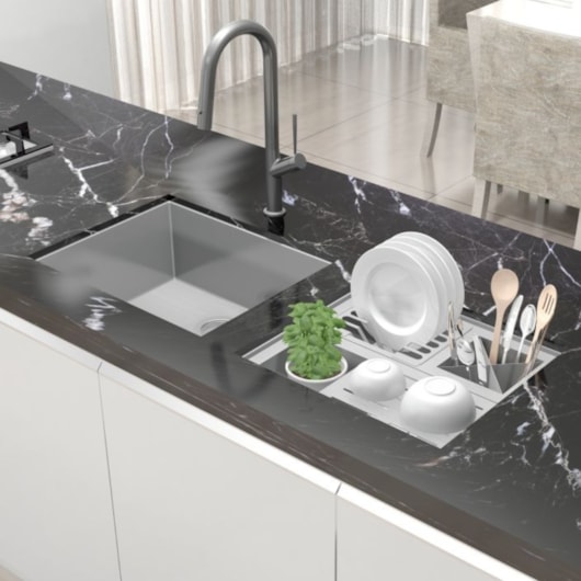 Canal Úmido Com Acessórios Debacco 45x40cm - Imagem principal - 130cd128-bd20-4d02-8163-5ed68bdfd1e6