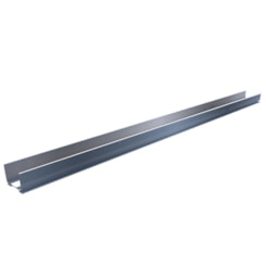 Canaleta De Aluminio Top100 Top Max 1m
