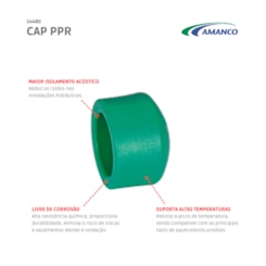 Cap PPR Amanco 2,5cm