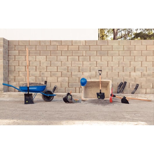 Carrinho De Mão Com Caçamba Rasa Azul 50L Tramontina - Imagem principal - 2d90d875-448b-46d1-8fd2-95247e884027