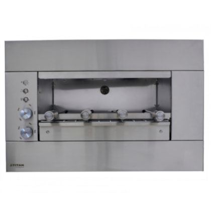 Churrasqueira A Gás Suprema Para 4 Espetos Titan GLP 220V