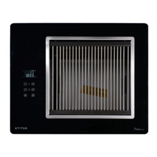 Churrasqueira e Grill Elétrica Touch Screen Preto Titan 220V - Imagem principal - a0cecf38-8364-44e6-84ce-4a83d4fe19e7