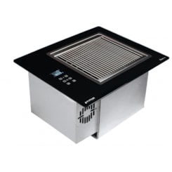 Churrasqueira e Grill Elétrica Touch Screen Preto Titan 220V