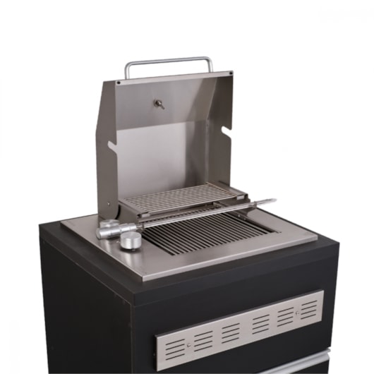 Churrasqueira Grill A Gas Diamond Premium Com Tampa E Termômetro GLP Titan - Imagem principal - 44aa1d28-82c5-4631-aebf-aa18ce9a4a5f