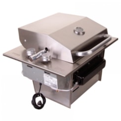 Churrasqueira Grill A Gas Diamond Premium Com Tampa E Termômetro GLP Titan