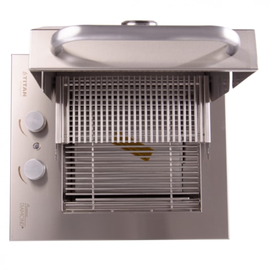 Churrasqueira Grill A Gas Diamond Premium Com Tampa E Termometro GN - Imagem principal - 86bc7bcd-e11a-4eb6-a9ca-3f86e689eef3