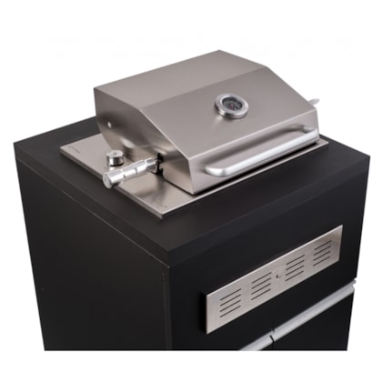 Churrasqueira Grill Elétrica Diamond Premium Com Tampa 220V