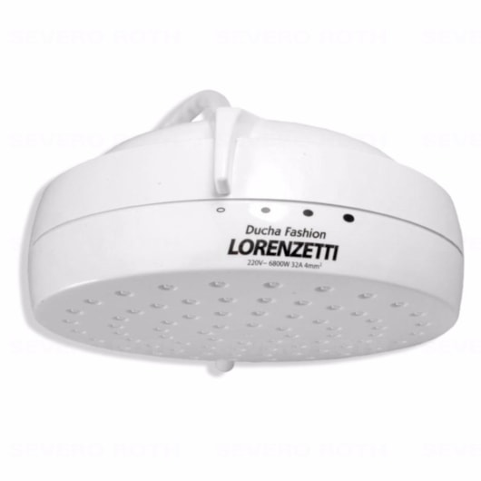 Chuveiro 127v 5500w Fashion  Branco Lorenzetti - Imagem principal - bf6dafd6-7aa0-4c83-b750-9264913789d1