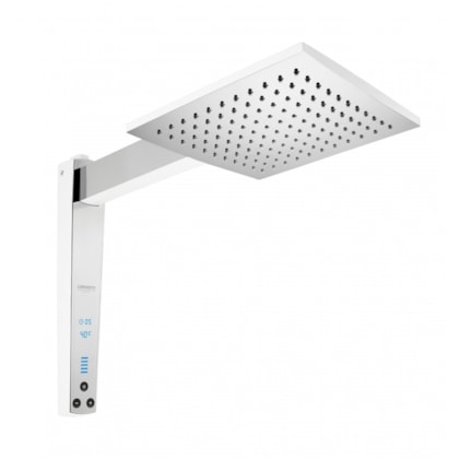 Chuveiro Acqua Century Branco Com Cromado 127V 5500W Lorenzetti