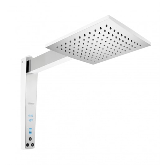 Chuveiro Acqua Century Branco Com Cromado 127V 5500W Lorenzetti - Imagem principal - f0d2b569-d619-4318-8eb6-c7426374d4b3