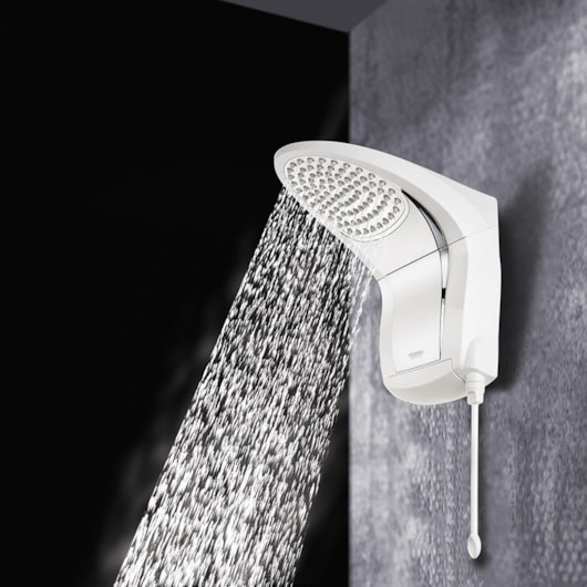 Chuveiro Acqua Jet Ultra 125v 5500w Branco Lorenzetti - Imagem principal - 03208647-6fa2-45d3-b9a1-afec47259edf