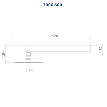 Chuveiro Articulado De Parede Metal Atenas Cromado Fani