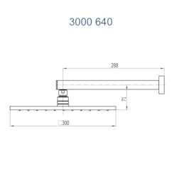 Chuveiro Articulado De Parede  Metal Eros  Preto Fosco Fani