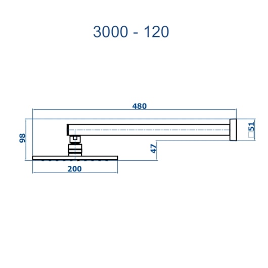 Chuveiro Articulado De Parede Metal Versata Grafite Escovado Fani - Imagem principal - b8d201b9-991c-47d0-8f2d-9d7f8b6d0bd1