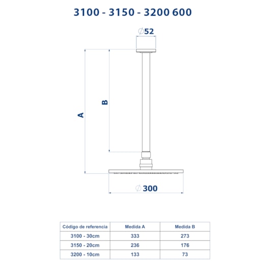 Chuveiro Articulado De Teto Metal Atenas Preto Fosco Fani 30cm - Imagem principal - d362156c-4471-4cad-8268-bbf50eb45193